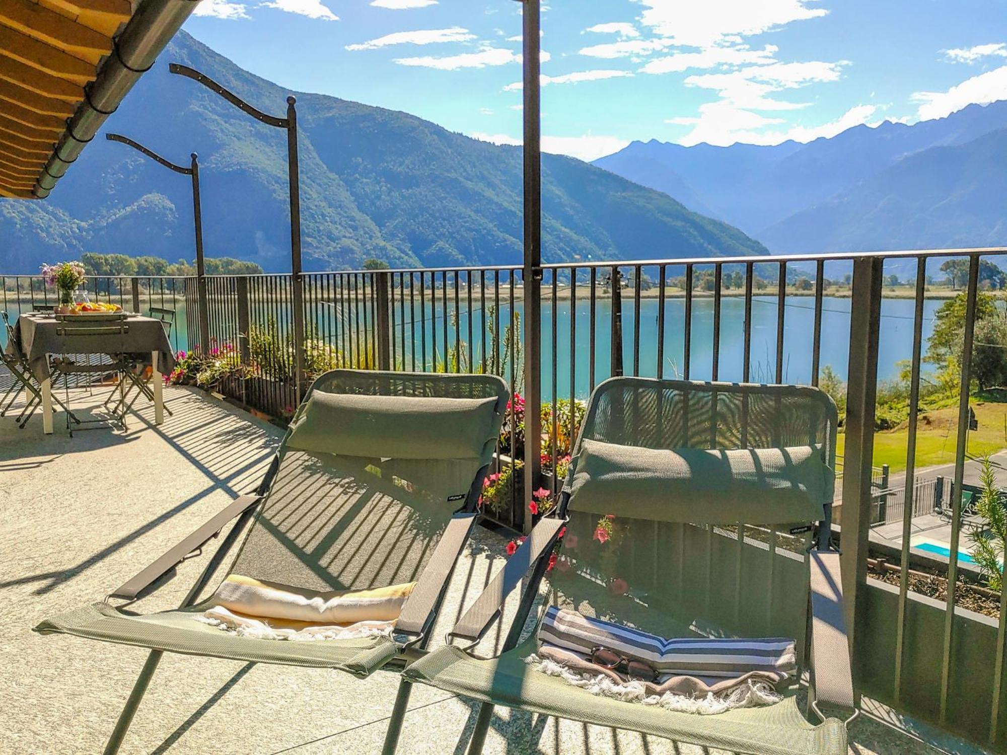 Dascio Silence Ferienwohnung Mit Panorama Balkon Екстер'єр фото